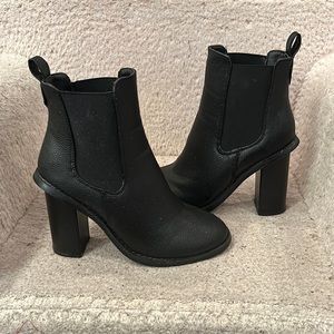 Black booties